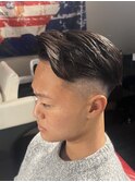 シチサン　七三　フェード　本厚木　小田急　メンズヘアスタイル