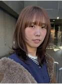 【ブリーチなし】ソフトハッシュレイヤー