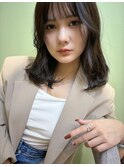 ＊大人ガーリー アッシュグレーくびれレイヤー