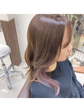 アールモンドヘア新世界 ♯インナーカラー