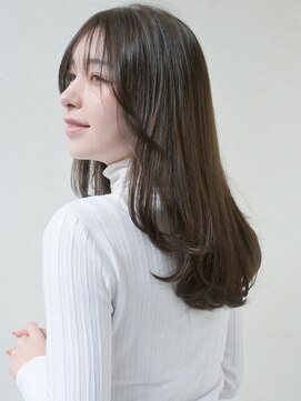 アイニティ 緑地公園(Inity) [Inity]グレージュ×レイヤーカット[髪質改善/緑地公園]