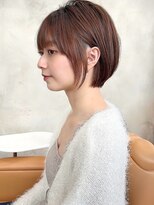 アフロート トウキョウ(AFLOAT TOKYO)&nbsp;似合わせショートボブ30代40代小顔銀座ひし形前上がり縮毛矯正