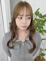 トイロ(toiro)&nbsp;レイヤーカットミルクティーベージュブリーチカラーダブルカラー