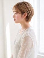ビューティーアンドフリーハコ(Beauty&Free HACO)&nbsp;大人可愛いコンパクトショート/透明感ベージュ