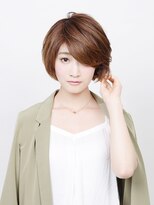 アース 横浜店(HAIR&MAKE EARTH) 上品な まんまるショート【EARTH横浜店】