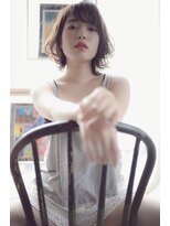 クロム バイ リエット(Chlom by Lietto)&nbsp;Chlom☆くびれ外ハネグロッシーブラウン　TEL 0364574337