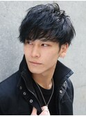 ☆2018☆ブラック マット 黒髪 ショート ウェット