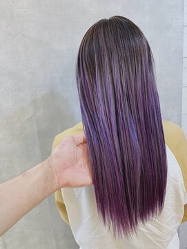 アンダーバーホワイト(_WHITE) ロングレイヤー