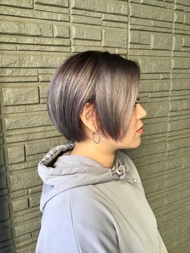 サムブリッジ(SOMEBRIDGE) ☆海外風シルバーホワイトパープルヘアカラー★(SOMEBRIDGE亀有)
