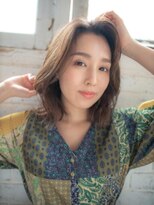 フラミューム 藤沢(flammeum)&nbsp;前髪無し×ミディアムボブ【藤沢】