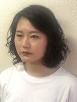 ヘアールスト(Hair Lust) Hair Lust　黒髪に合うミディアムボブ