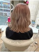 秋らしい☆ミルクティーピンク（^^）