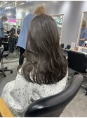 オリーブグレージュ　20代/30代/ブリーチなし