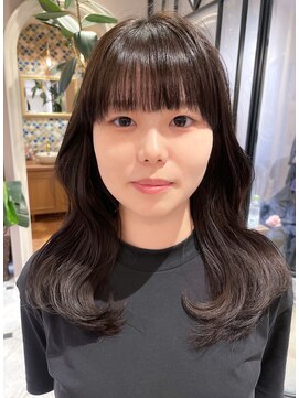 ロンド ブランシュ 錦糸町北口(Lond blanche) ダークブラウン韓国風ミディアム　【錦糸町】