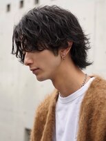 フィフス 渋谷(fifth)&nbsp;束感マッシュウルフパーマ緩めパーマ波巻きスパイラルパーマ