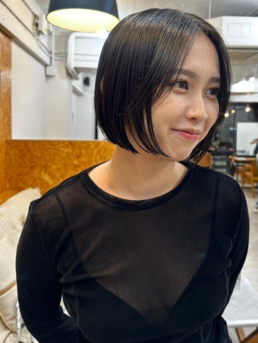 2026年春】センターパートボブの髪型・ヘアアレンジ｜人気順