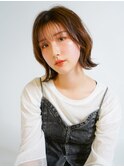 ★20代30代40代◎ケアカラーエアリーセミディ美髪レイヤー