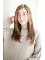 シャンティ 目白(SHANTi) かきあげバングのナチュラルストレート