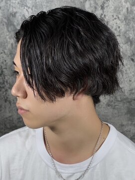 ヒロギンザバーバーショップ 丸の内店(HIRO GINZA BARBER SHOP) ミディアムロング