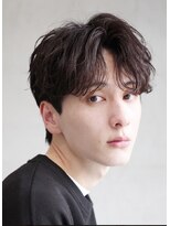 レタッチ バイ フィフス 天神大名(RETOUCH by fifth)&nbsp;シャドウパーマスパイラルパーマツーブロックメンズパーマ束感