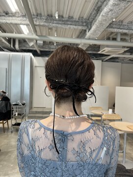 ソア(soa) ツインリボンアレンジ/枚方/枚方美容室