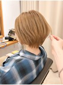 ショート　ボブ　ショートボブ　ショートヘア　136