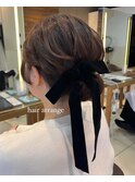 お呼ばれヘアアレンジ