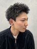 【スタイリングが5分できまる!】メンズカット+パーマ