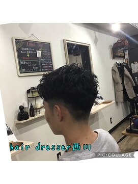 ポノ(RE:PONO) ピンパーマ+スパイキーショート