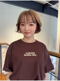 【MORGAN】ハイトーンベージュ×ローライトブラウン