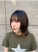 レイヤーボブ/顔周りレイヤー