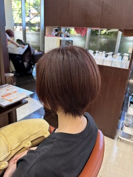 ウィーブ 成田店(Weve) くびれヘア/アプリコットオレンジ/ハイライトカラー/成田富里