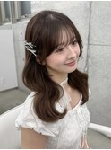 ☆くびれヘア お顔まわりカット バレッタアレンジ☆