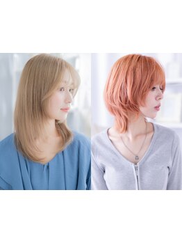 上尾駅西口2分/朝9:30～/カラー単品\6864～/インナーカラー/ハイライト/白髪染め/白髪ぼかし/30代40代人気