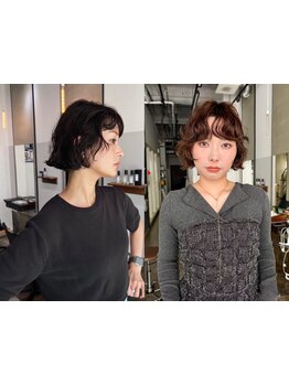 ショートボブ&パーマ/巻き髪パーマが大人気♪あなただけの理想の”なりたい”最旬スタイルを叶えます♪