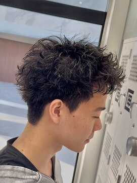 フィフス 渋谷(fifth) 渋谷スパイキーパーマルーズショートツイストスパイラルビジネス