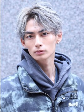 リップス レイ ギンザ(LIPPS Ray GINZA) センターパート×シルバー