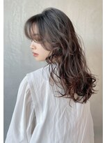 ノットバイベル 大宮(knot by belle) 透明感あるスモークオリーブカラー×デジタルパーマ♪ 大宮