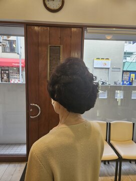 イマジン 八戸ノ里店(IMAGINE) 50代、60代、70代レイヤーボブスタイル