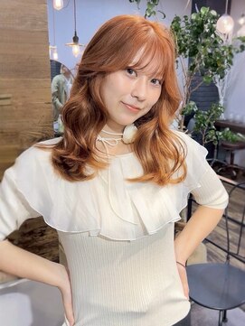 アンベリール 大名(Embellir) ブリーチ 縮毛矯正！