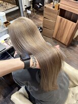 ヘアー クリエイト カルバリ(HAIR CREATE Calbari)&nbsp;透明感◎ミルクティーベージュ