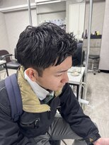 ノーバル バイ シエスタ 池袋(NoVal by siesta)&nbsp;社会人メンズショート/ショートパーマ/池袋LANA