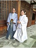 結婚式/結婚式前撮り/ヘアセット/白無垢/着物/j