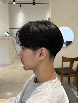 ビューバイネオリーブ 用賀店(Beau'r by neolive) サーフカール刈り上げセンターパートリバースセンターパート