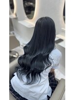エス 熊谷(Ess)&nbsp;"naho"Blue black/艶髪/熊谷