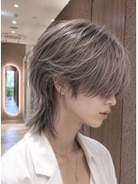 サロウィン 倉敷店(SALOWIN)&nbsp;ニュアンスパーマ73/メンズカット/メンズ/フェザーパーマ/眉毛
