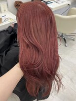 アイトーキョーエス 渋谷(AI TOKYO S)&nbsp;ブリーチなしダブルカラーローズピンクレイヤーカット髪質改善