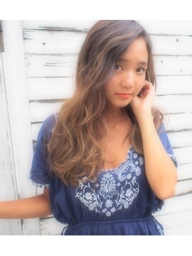 メロウ(MELLOW) salty ash 3Dブリーチハイライト☆☆