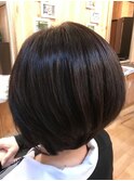 お手入れ簡単ボブ