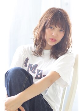 ヘアリゾート ブーケ(hair+resort bouquet) 【bouquet】ひし形シルエットデジタルパーマミディ